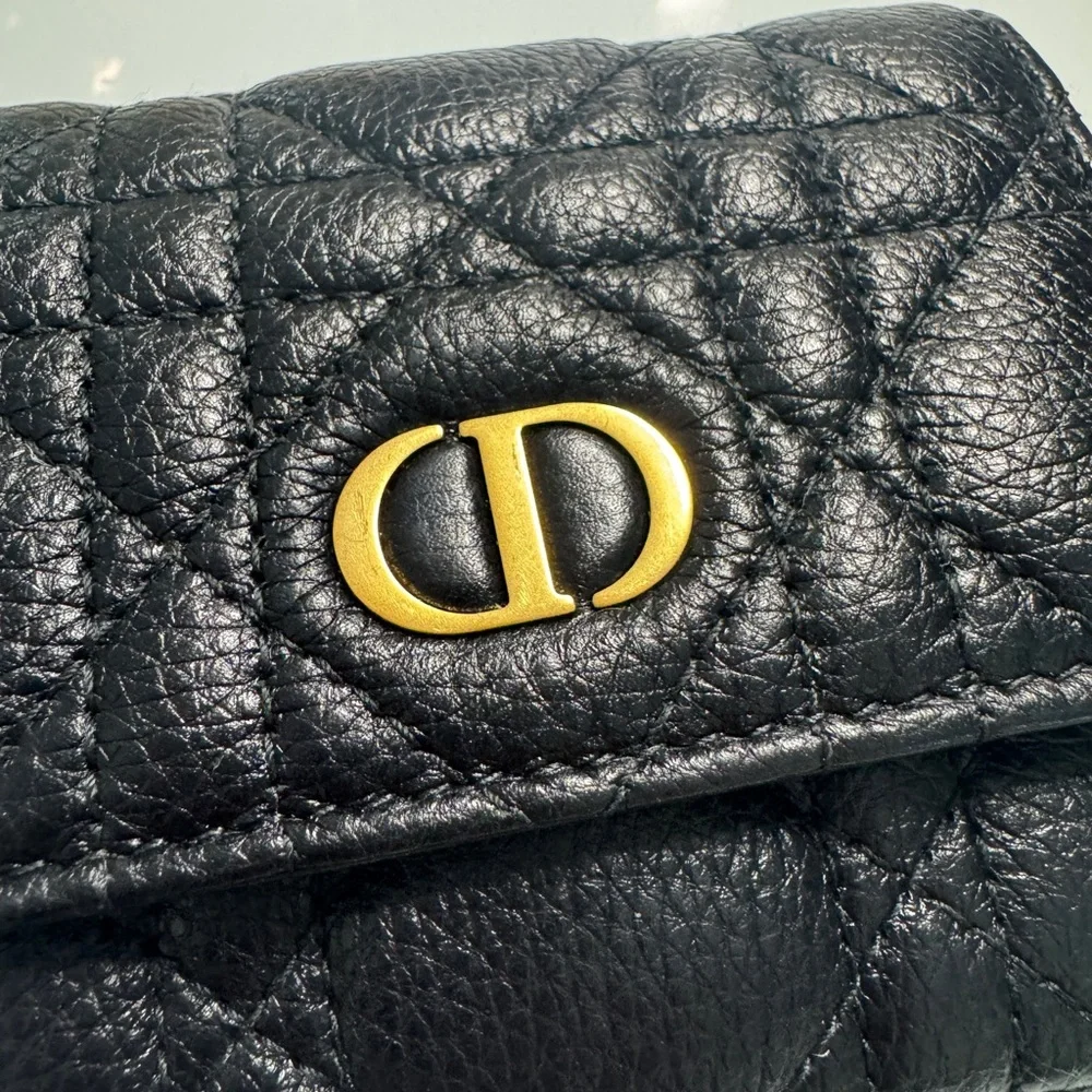 Dior Caro Hibiscus Wallet